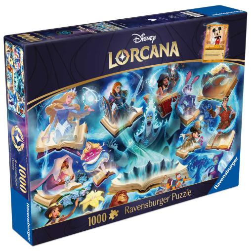 Puzzle Ravensburger Lorcana Disney: Zafiro de 1000 Pzs