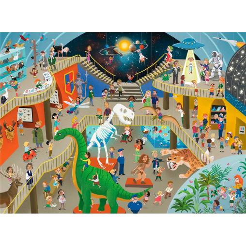 Puzzle Ravensburger Museo de Ciencias Naturales XXL de 200 Pzs