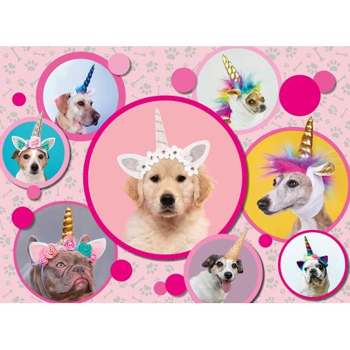 Puzzle Ravensburger Perritos Unicornios XXL 300 Piezas