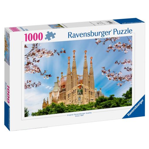Puzzle Ravensburger Sagrada Familia, Barcelona 1000 Piezas