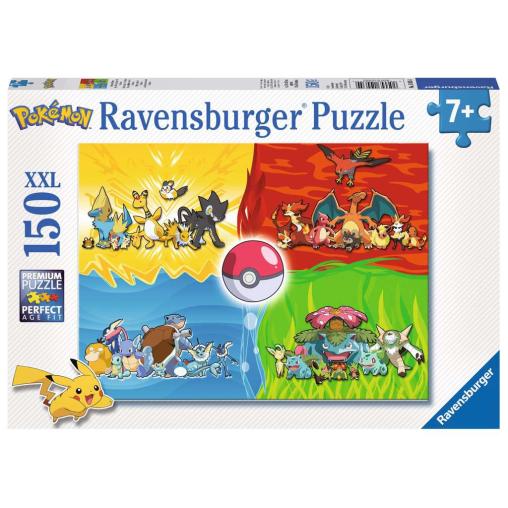 Puzzle Ravensburger Tipos de Pokemon XXL de 150 Piezas