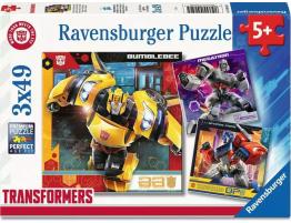 Puzzle Ravensburger Transformers de 3x49 Piezas