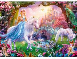 Puzzle Ravensburger Unicornio Mágico XXL de 100 Piezas