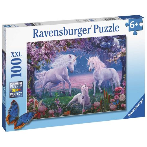Puzzle Ravensburger Unicornios Encantados XXL de 100 Piezas