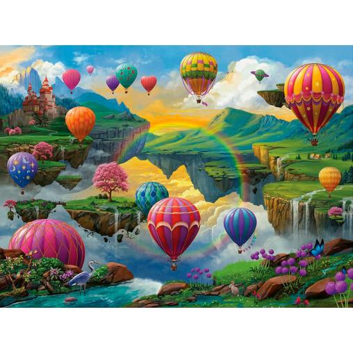 Puzzle Ravensburger Valle de los Globos Aerostáticos de 500 Piez