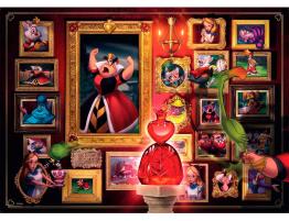 Puzzle Ravensburger Villanos Disney: Reina de Corazones de 1000