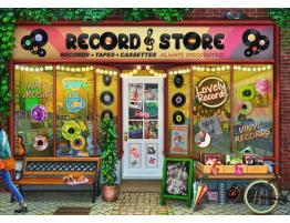 Puzzle Ravensburger Tienda de Vinilos de 1000 Piezas