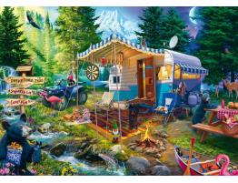 Puzzle Schmidt Caravanas En Las Montañas 1000 Pzs