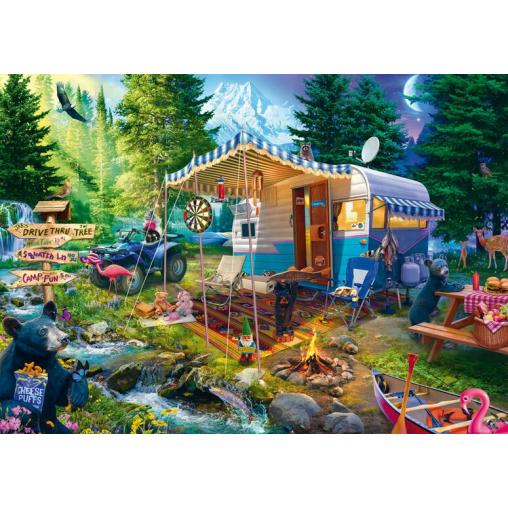Puzzle Schmidt Caravanas En Las Montañas 1000 Pzs