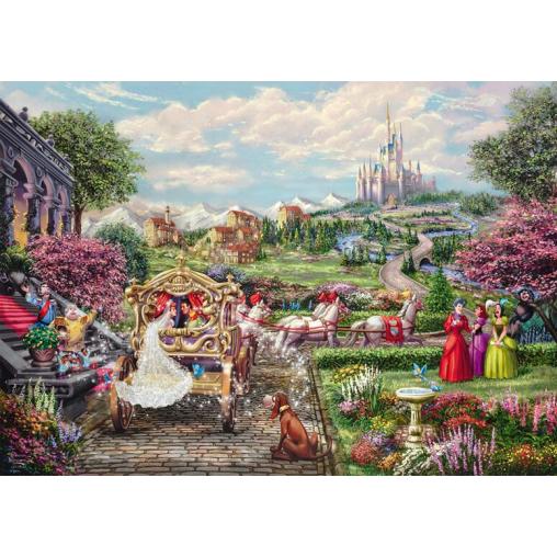 Puzzle Schmidt Cenicienta Felices Para Siempre 1000 Pzs