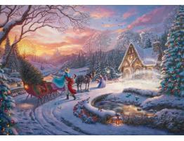 Puzzle Schmidt Cenicienta Llega a Casa Para Navidad 1000 Pzs