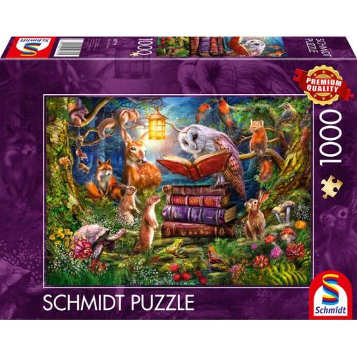 Puzzle Schmidt Cuentos Para Dormir En El Bosque 1000 Piezas