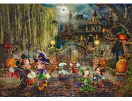 Puzzle Schmidt Diversión de Halloween de Mickey Y Minnie 1000 Pz