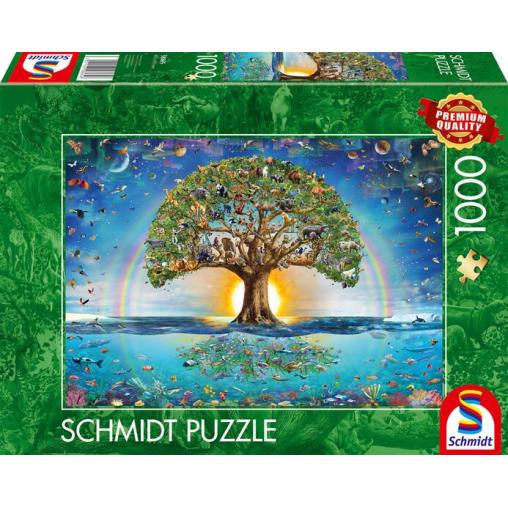 Puzzle Schmidt El Árbol Mágico De La Vida 1000 Piezas