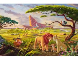 Puzzle Schmidt El Rey León, Recuerda Quién Eres XXL de 200 Pzs