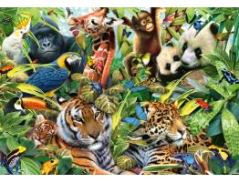 Puzzle Schmidt Fauna Colorida de 1500 Piezas