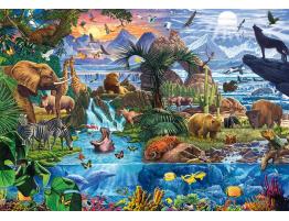 Puzzle Schmidt Fauna Colorida de 1500 Piezas