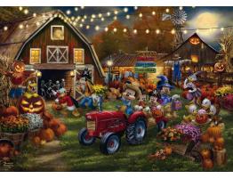 Puzzle Schmidt Festival de Calabazas de Mickey y Minnie 1000 Pzs