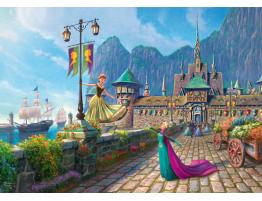 Puzzle Schmidt Frozen Celebración en Arendelle 1000 Piezas