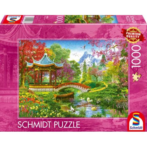 Puzzle Schmidt Jardín Japonés de 1000 Piezas