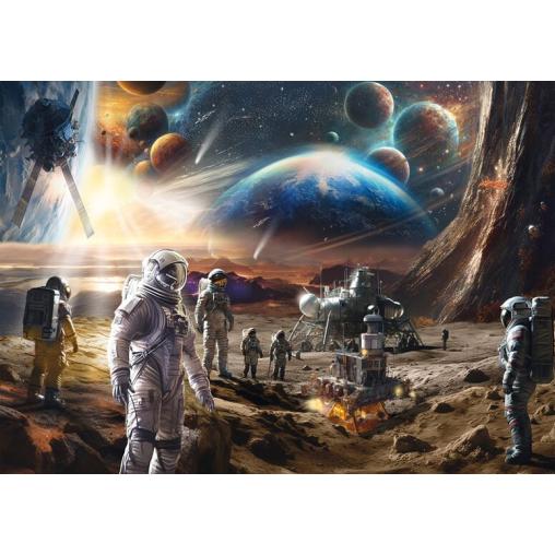 Puzzle Schmidt La Última Frontera, Exploración Espacial 1000 Pzs