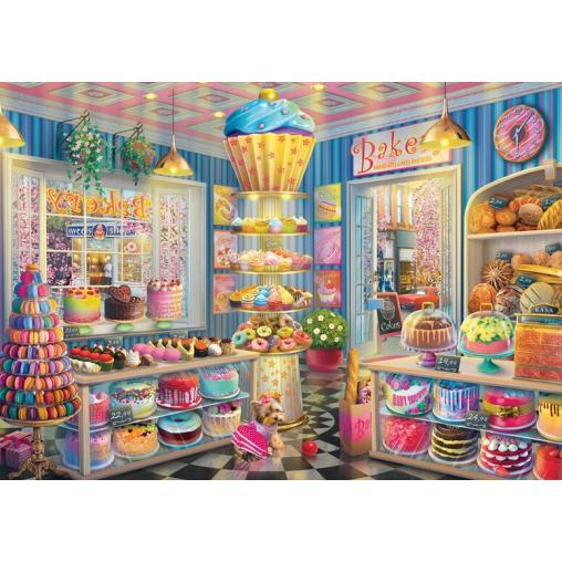 Puzzle Schmidt La Panadería De Colores Brillantes 1000 Piezas