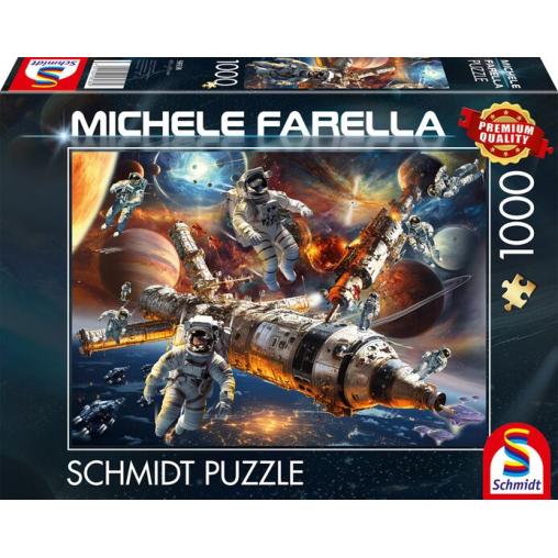 Puzzle Schmidt Magia Galáctica, Ingravidez 1000 Piezas