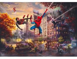 Puzzle Schmidt Spiderman y Amigos: La Alianza Definitiva 1000 Pz