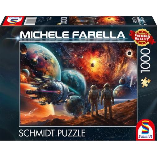 Puzzle Schmidt Un Viaje Al Espacio de 1000 Piezas