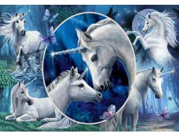 Puzzle Schmidt Unicornios Encantadores de 1000 Piezas
