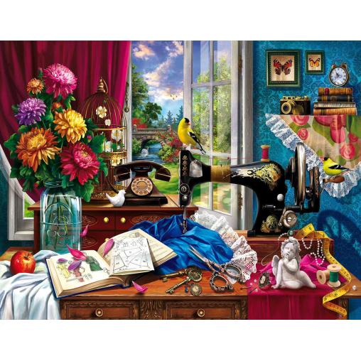 Puzzle SunsOut Bodegón Vintage de 1000 XXL Piezas