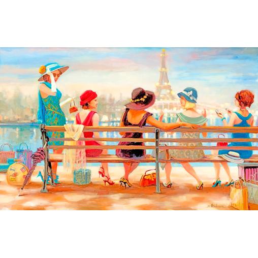 Puzzle SunsOut Día De Chicas de 550 Piezas