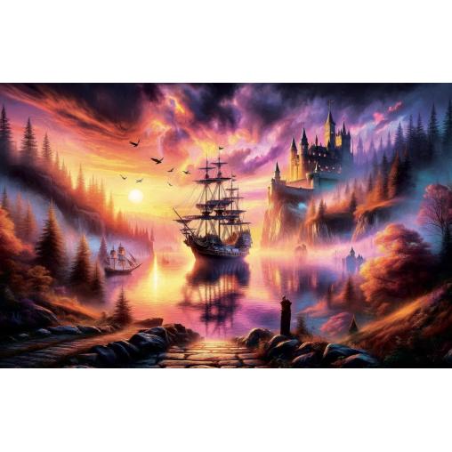 Puzzle SunsOut Fin del Viaje de 550 Piezas