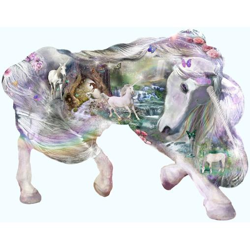 Puzzle SunsOut Unicornio Místico XXL de 1000 Piezas