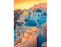 Puzzle Trefl Ciudad de Oia, Santorini 1000 Piezas