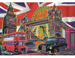 Puzzle Trefl Colores de Londres de 1000 Piezas