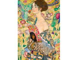 Puzzle Trefl Dama con Abanico 1000 Piezas