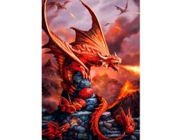 Puzzle Trefl Dragón de Fuego 1000 Piezas