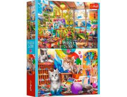 Puzzle Trefl El Arte de Pintar de 2x500 Piezas