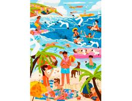 Puzzle Trefl En el Calor del Verano 1000 Piezas