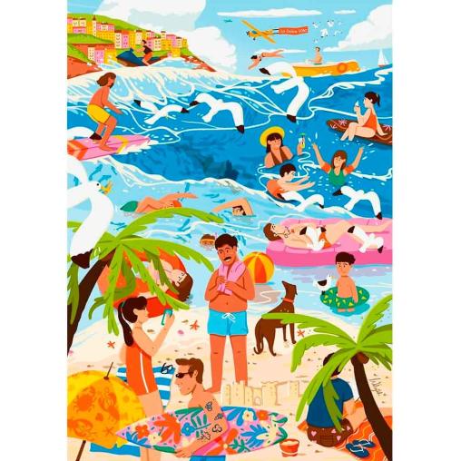 Puzzle Trefl En el Calor del Verano 1000 Piezas