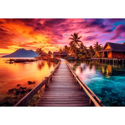 Puzzle Trefl Isla Paraíso 1000 Piezas