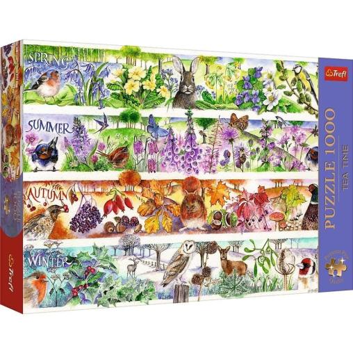 Puzzle Trefl Las Cuatro Estaciones de 1000 Piezas