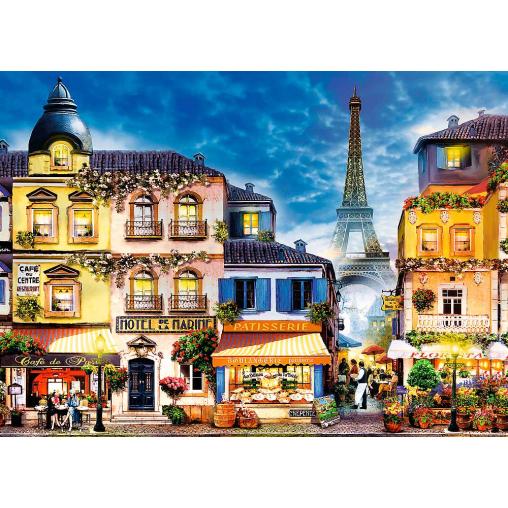 Puzzle Trefl Madera Callejón Francés de 1000 Piezas