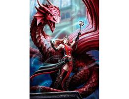 Puzzle Trefl Maga Escarlata 1000 Piezas