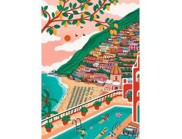 Puzzle Trefl Positano, Italia de 1000 Piezas