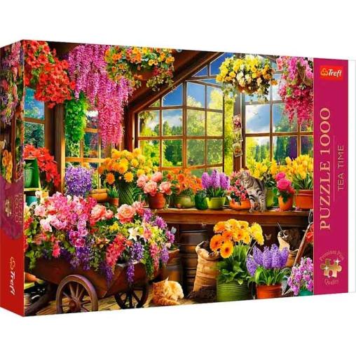 Puzzle Trefl Preparativos para la Primavera 1000 Piezas