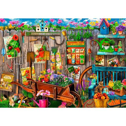 Puzzle Trefl Trabajando en el Jardín de 2x500 Piezas