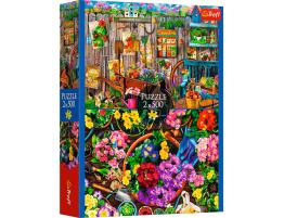 Puzzle Trefl Trabajando en el Jardín de 2x500 Piezas