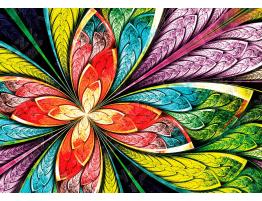 Puzzle Yazz Flor Colorida de 1000 Piezas